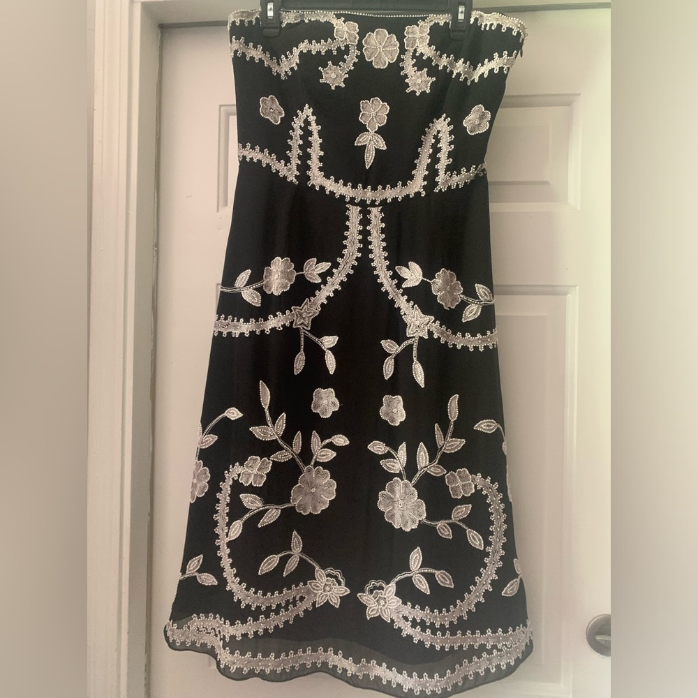 Stunning Adrianna Papell women’s strapless evening dress size 14